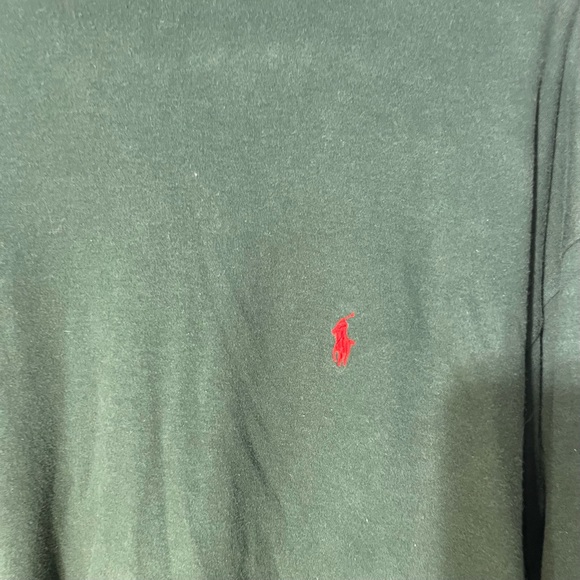 Mens Green Polo Ralph Lauren Turtle Neck Size XL - Picture 2 of 2